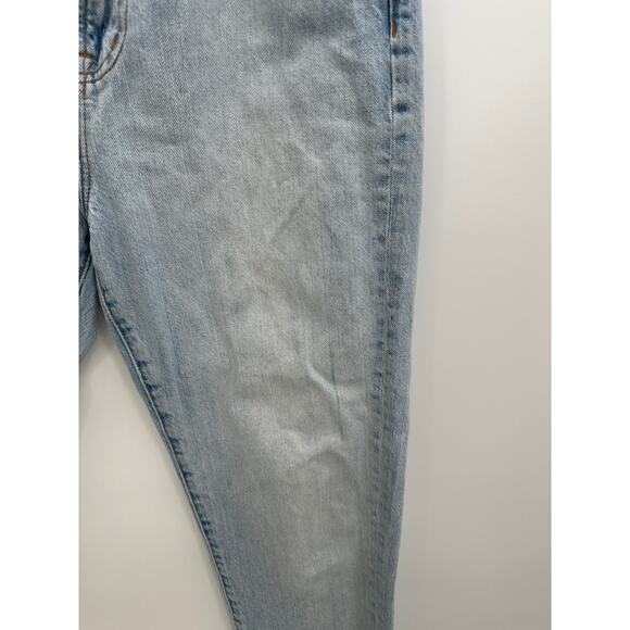 Madewell Light Wash Perfect Summer Jean Denim 100% Cotton Womens Size 29 - Picture 4 of 9